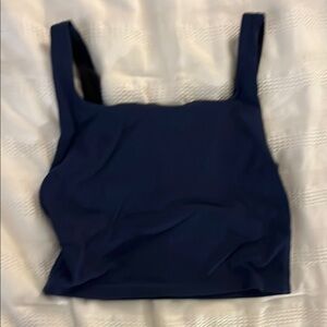 Women's Navy Blue Top